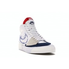 Кроссовки Nike SB Blazer Mid Edge Hack Pack White