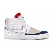 Кроссовки Nike SB Blazer Mid Edge Hack Pack White
