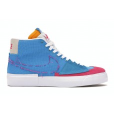 Мужские кроссовки Nike SB Blazer Mid Edge Hack Pack Blue