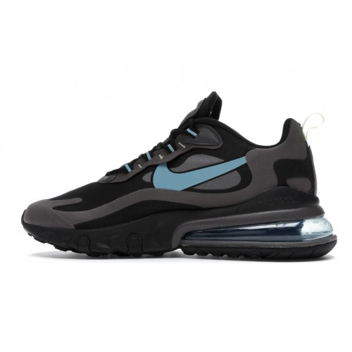 Кроссы Nike Air Max 270 React Black Thunder Grey - мужская сетка размеров