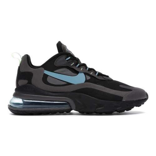 Кроссы Nike Air Max 270 React Black Thunder Grey - мужская сетка размеров