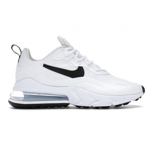 Кроссы Nike Air Max 270 React White (W) - женская сетка размеров