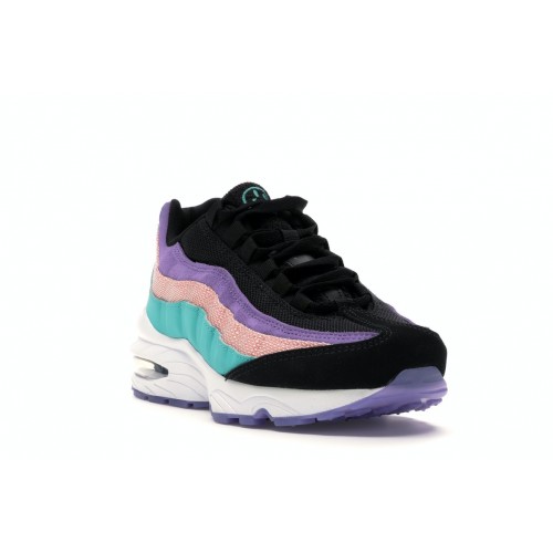 Кроссы Nike Air Max 95 Have a Nike Day (GS) - подростковая сетка размеров