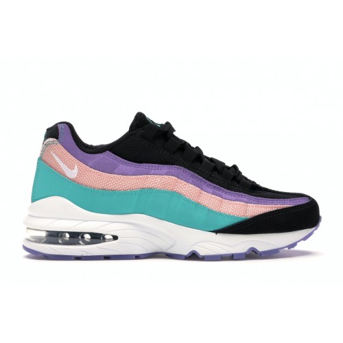 Кроссы Nike Air Max 95 Have a Nike Day (GS) - подростковая сетка размеров