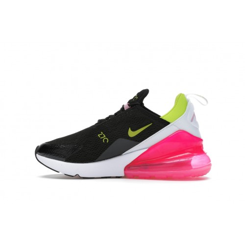 Кроссы Nike Air max 270 Pink Rise (W) - женская сетка размеров