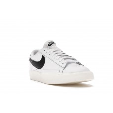 Мужские кроссовки Nike Blazer Low Leather White Black