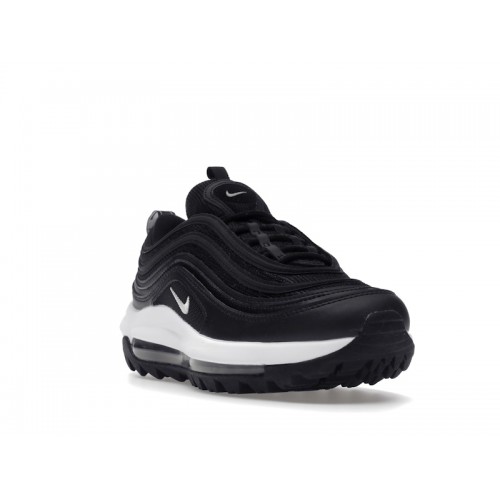 Кроссы Nike Air Max 97 Golf Black White - мужская сетка размеров