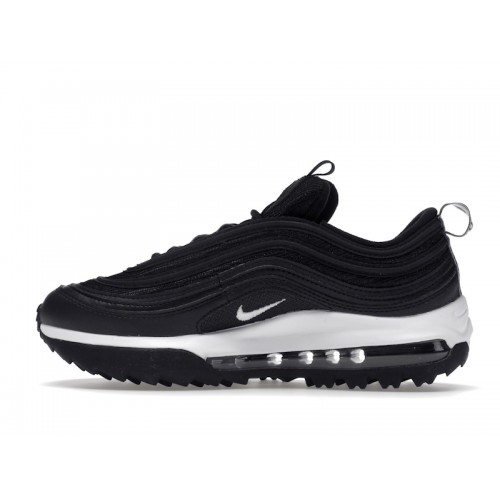 Кроссы Nike Air Max 97 Golf Black White - мужская сетка размеров