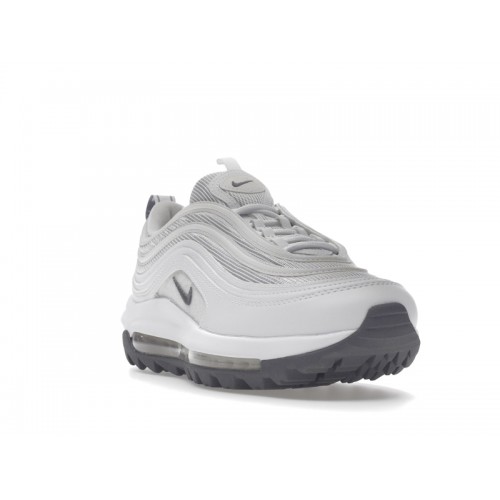 Кроссы Nike Air Max 97 Golf White Pure Platinum - мужская сетка размеров