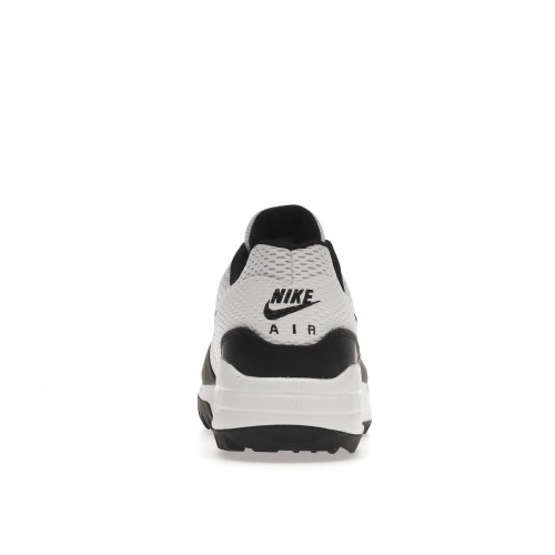 Кроссы Nike Air Max 1 Golf White Black - мужская сетка размеров