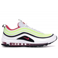 Nike Air Max 97 White Black Volt Rush Pink