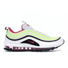 Кроссовки Nike Air Max 97 White Black Volt Rush Pink