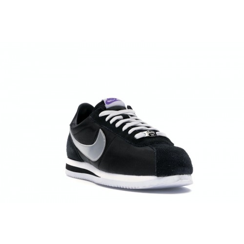 Кроссы Nike Cortez Los Angeles Black - мужская сетка размеров