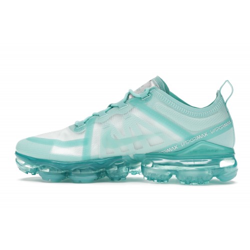 Кроссы Nike Air VaporMax 2019 Teal Tint Hyper Turquoise (W) - женская сетка размеров