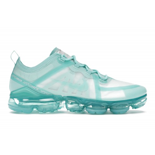 Кроссы Nike Air VaporMax 2019 Teal Tint Hyper Turquoise (W) - женская сетка размеров