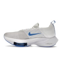 Кроссовки Nike Air Zoom Tempo Next% Flyknit White Photo Blue