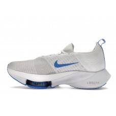 Кроссовки Nike Air Zoom Tempo Next% Flyknit White Photo Blue
