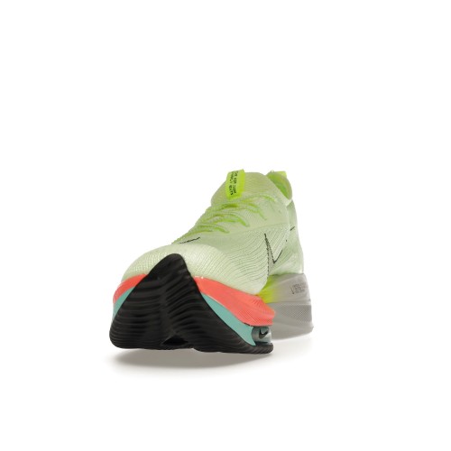 Кроссы Nike Air Zoom Alphafly Next% Barely Volt Orange - мужская сетка размеров