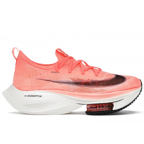Кроссы Nike Air Zoom Alphafly Next% Bright Mango - мужская сетка размеров