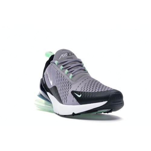 Кроссы Nike Air Max 270 Atmosphere Grey Fresh Mint Black - мужская сетка размеров