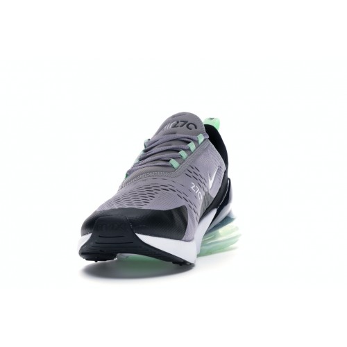 Кроссы Nike Air Max 270 Atmosphere Grey Fresh Mint Black - мужская сетка размеров