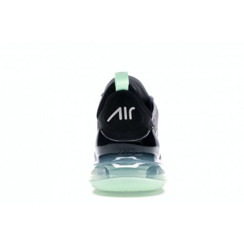 Кроссы Nike Air Max 270 Atmosphere Grey Fresh Mint Black - мужская сетка размеров