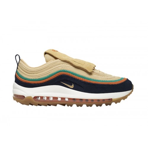 Кроссы Nike Air Max 97 Golf NRG Obsidian Celestial Gold - мужская сетка размеров