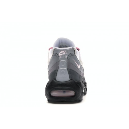 Кроссы Nike Air Max 95 Gunsmoke Pink Foam - мужская сетка размеров