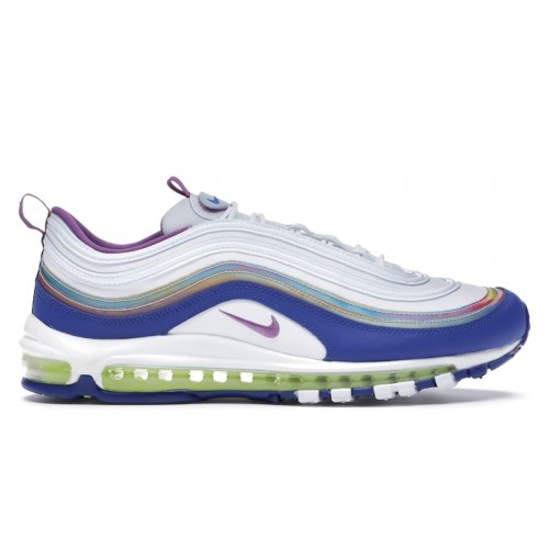 Кроссы Nike Air Max 97 Easter (2020) - мужская сетка размеров