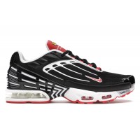 Кроссовки Nike Air Max Plus 3 Black White Track Red