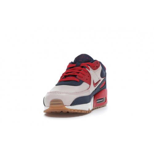 Кроссы Nike Air Max 90 Home & Away Red - мужская сетка размеров