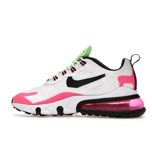 Кроссы Nike Air Max 270 React Hyper Pink (W) - женская сетка размеров