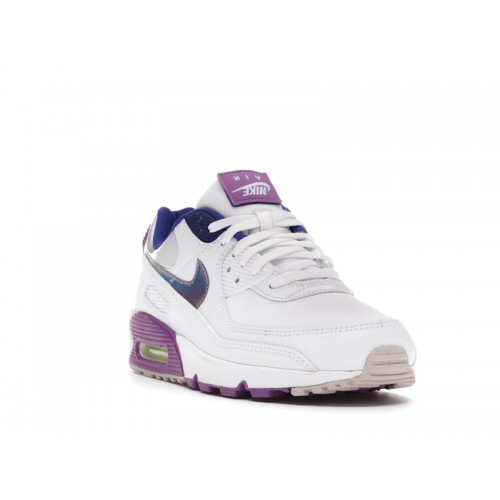 Кроссы Nike Air Max 90 Easter (2020) (W) - женская сетка размеров