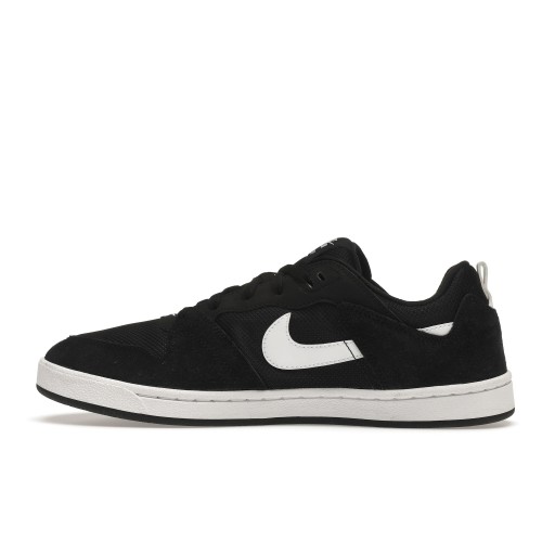 Кроссы Nike SB Alleyoop Black White - мужская сетка размеров