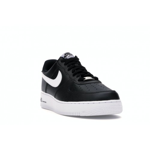 Кроссы Nike Air Force 1 Low 07 Black - мужская сетка размеров