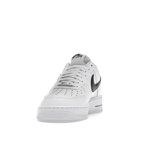 Кроссы Nike Air Force 1 Low White Black (2020) - мужская сетка размеров