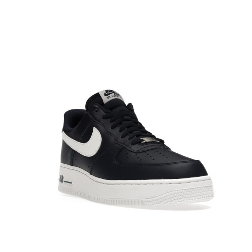 Кроссы Nike Air Force 1 Low 07 Midnight Navy - мужская сетка размеров