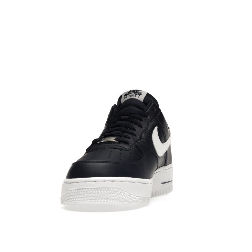 Кроссы Nike Air Force 1 Low 07 Midnight Navy - мужская сетка размеров