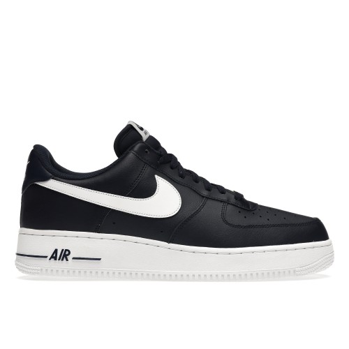Кроссы Nike Air Force 1 Low 07 Midnight Navy - мужская сетка размеров