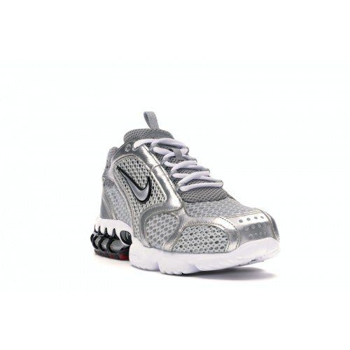 Кроссы Nike Air Zoom Spiridon Cage 2 Metallic Silver - мужская сетка размеров