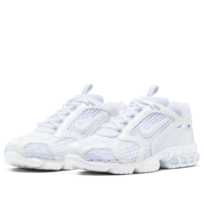 Nike Air Zoom Spiridon Cage 2 Triple White - мужская сетка размеров Nike Air Zoom Spiridon Cage 2 Triple White - мужская сетка размеров