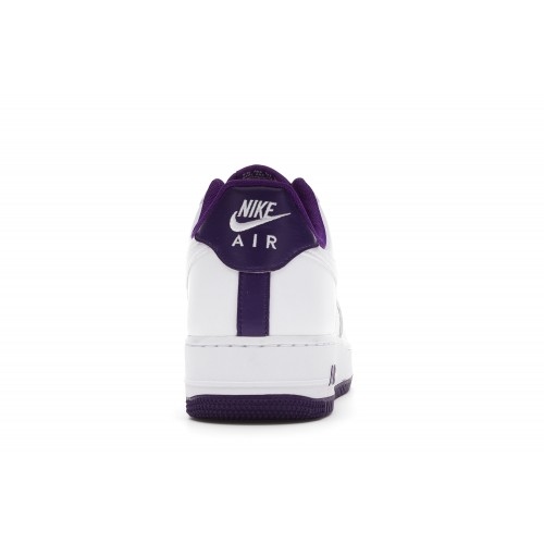 Кроссы Nike Air Force 1 Low 07 White Voltage Purple - мужская сетка размеров