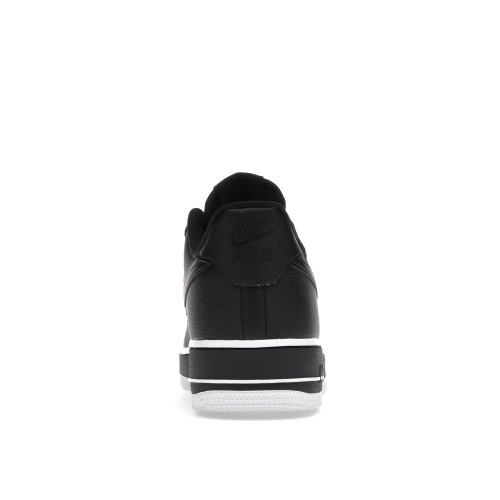 Кроссы Nike Air Force 1 Low Bold Air Black White - мужская сетка размеров