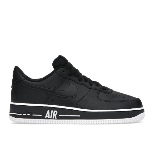 Кроссы Nike Air Force 1 Low Bold Air Black White - мужская сетка размеров