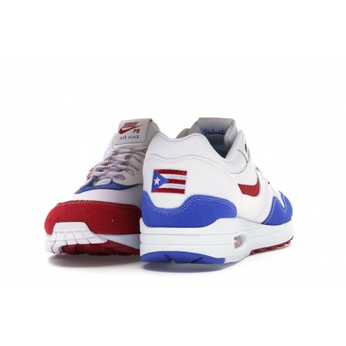 Кроссы Nike Air Max 1 Puerto Rico (2019) - мужская сетка размеров