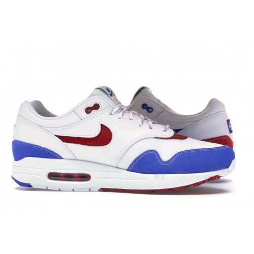 Кроссы Nike Air Max 1 Puerto Rico (2019) - мужская сетка размеров