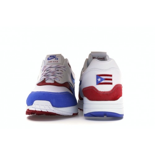 Кроссы Nike Air Max 1 Puerto Rico (2019) - мужская сетка размеров
