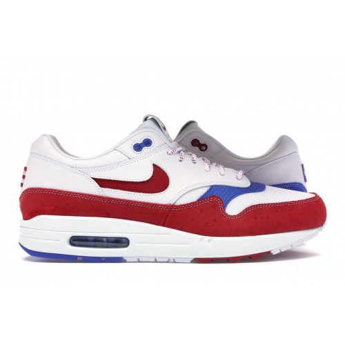 Кроссы Nike Air Max 1 Puerto Rico (2019) - мужская сетка размеров