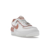 Женские кроссовки Nike Air Force 1 Low Shadow White Coral Pink (W)