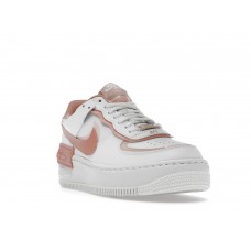 Женские кроссовки Nike Air Force 1 Low Shadow White Coral Pink (W)
